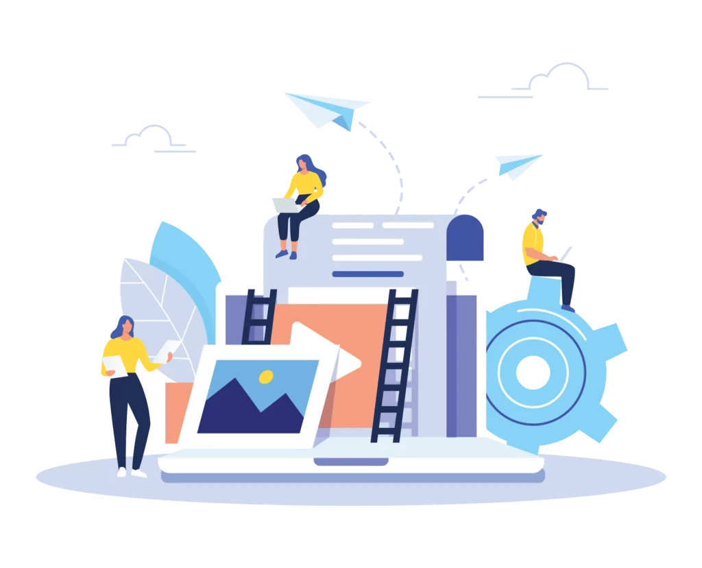 Flat vector illustration